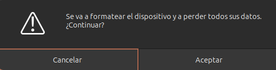 confirmacion borrado captura de ventoy
